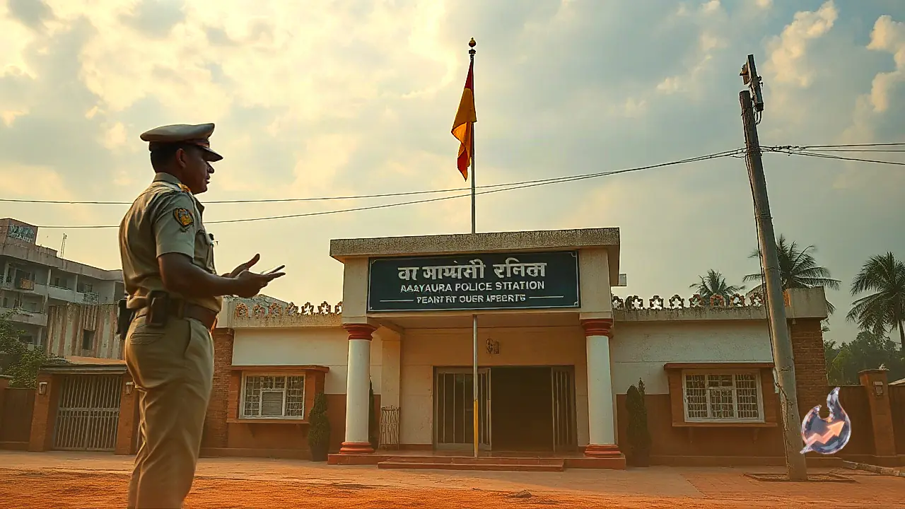 Kota Police ASI Ravindra Singh Yadav Arrested While Accepting Bribe Outside Court