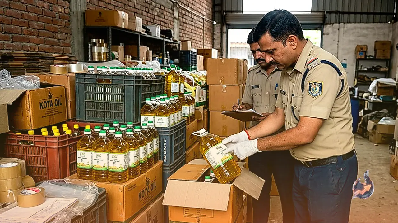 Massive Adulteration Scam Busted in Kota, Refined Oil Sold Online as Wood Pressed