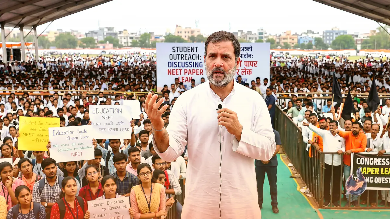 Rahul Gandhi Heads to Kota Over NEET Paper Leak as Congress and BJP Lock Horns Ahead of His Student Outreach
