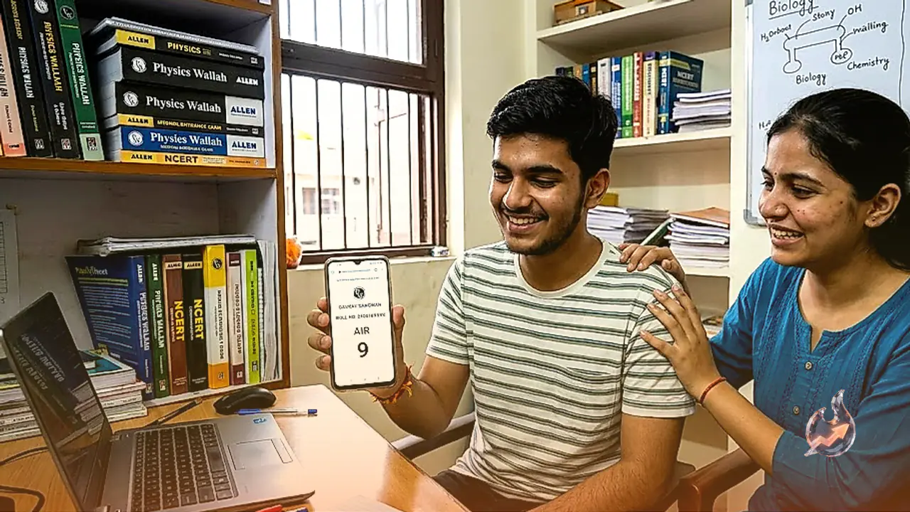 Preparing in Kota, Alwar's Gaurav Sangwan Secures All India Rank 9 in NEET to Fulfill Sister Anuja's AIIMS Delhi Dream