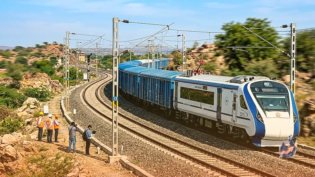 कोटा में वंदे भारत फ्रेट EMU ने ट्रायल में छुई 145 की रफ्तार
