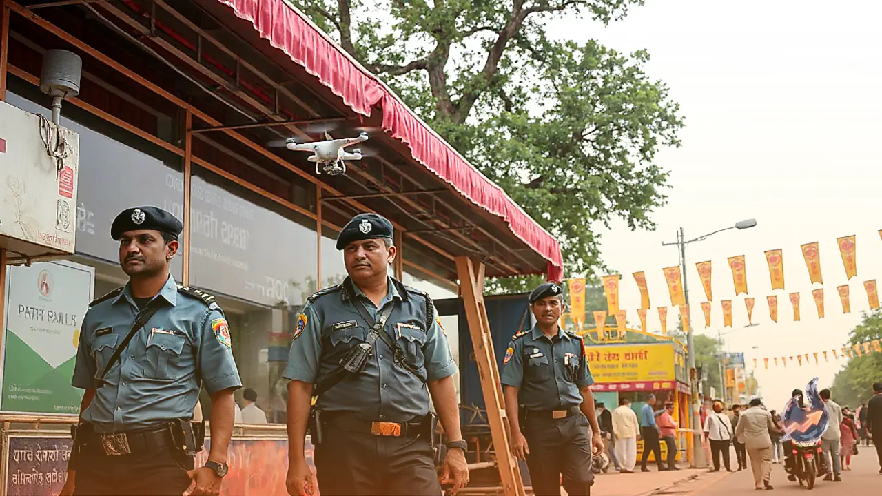 Kota Police Ups Festival Security With 734 Cameras And Drone Surveillance