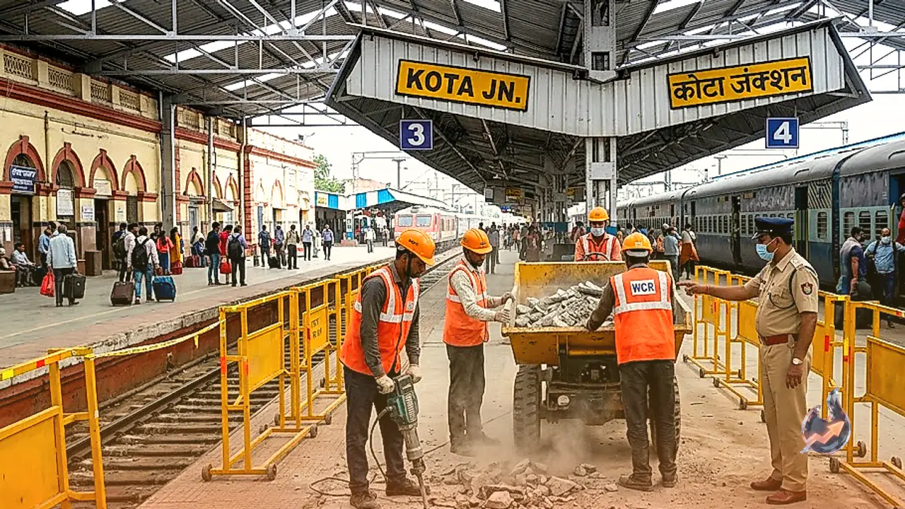 Kota Railway Station To Remodel Platform 3, Several Trains Diverted And Short Terminated