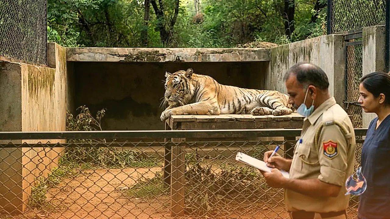 Kota's Abheda Park Restricts Visitor Access to Elderly Tigress Mehak Over Severe Balance Issues