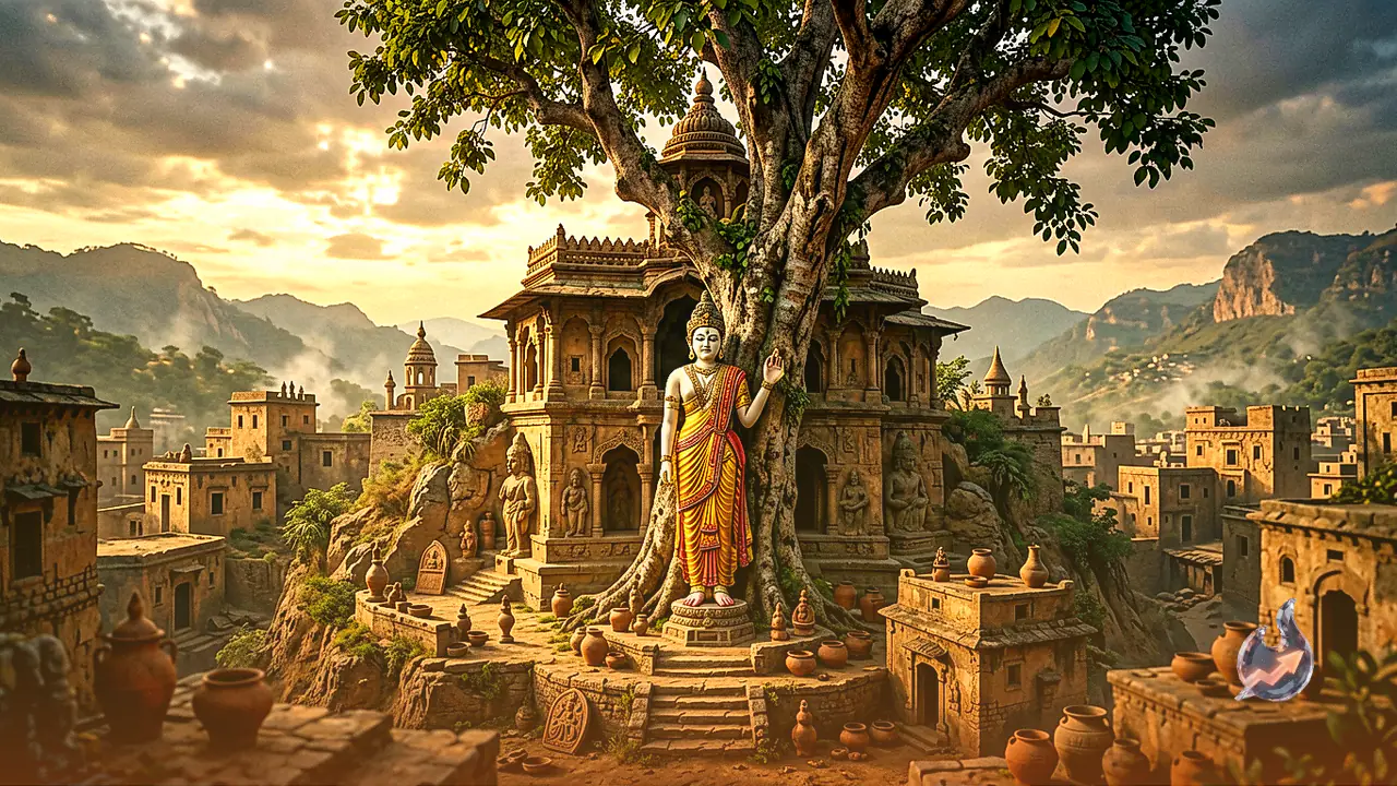 Inside the 1,000-Year-Old Cave Temple of Bhomiya Ji Maharaj Atop a 300-Foot Hill in Palri