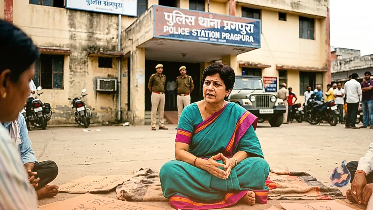 Search Intensifies for Missing BJP Candidate in Pragpura as Congress Rival Halts Campaign to Protest at Police Station