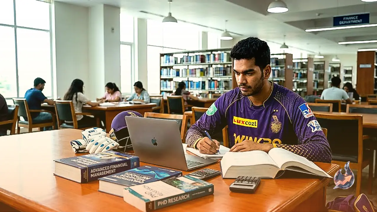 From Cricket Pitch to PhD Degree: The Extraordinary Academic Journey of All-Rounder Venkatesh Iyer