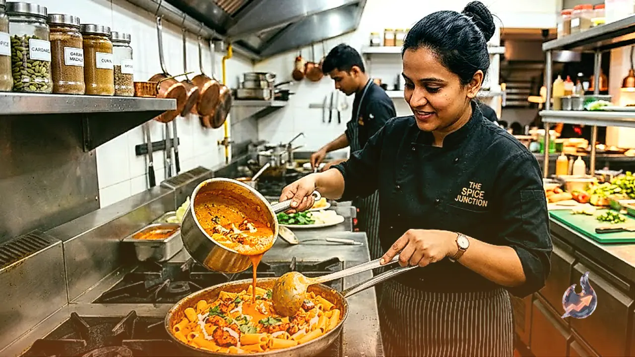 Combine Rich Creamy Sauce With Indian Spices: Step-by-Step Guide to Butter Chicken Pasta