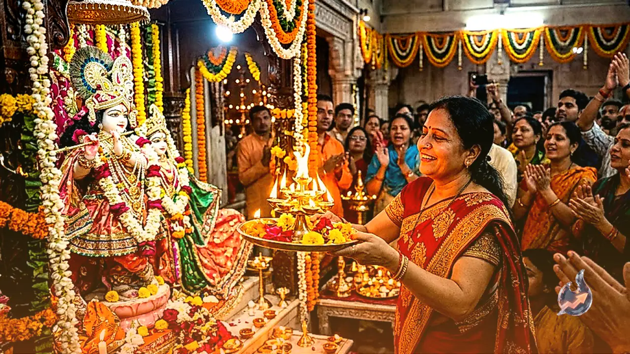 जन्माष्टमी पर करें इन विशेष आरतियों का गान, जानिए सुबह और रात के समय का सही नियम