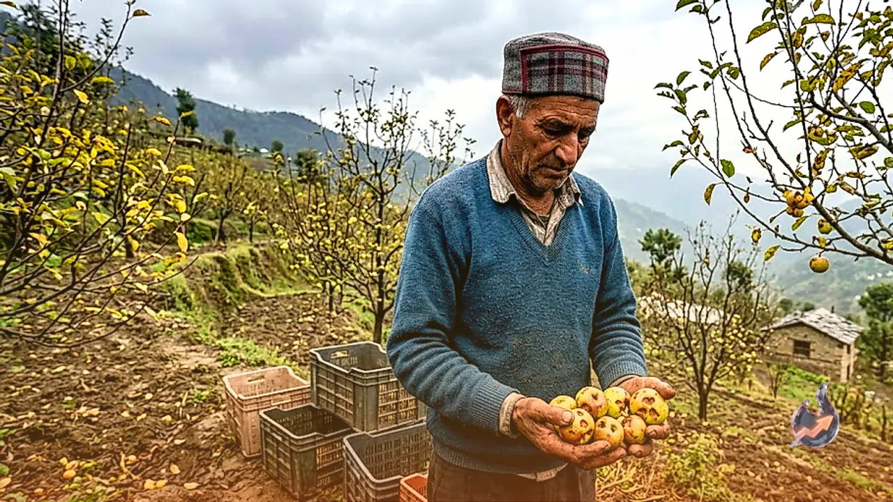 कुदरत की बहुआयामी मार से हिमाचल का सेब उद्योग पस्त, उत्पादन 1.75 करोड़ पेटियों पर सिमटने के आसार