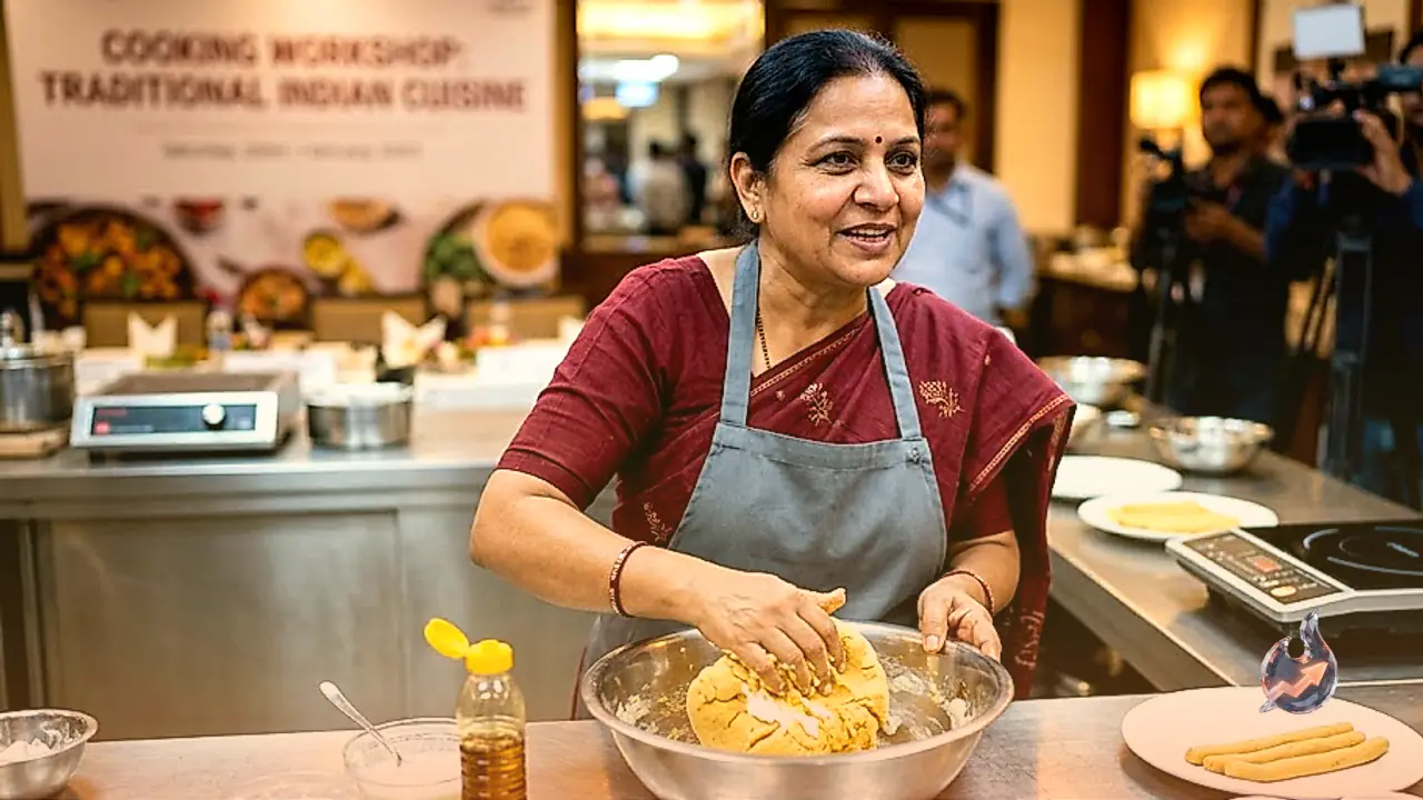 Cooking Expert Geeta Choudhary Reveals Simple Secret of Curd and Oil for Perfect Soft Rajasthani Gatte