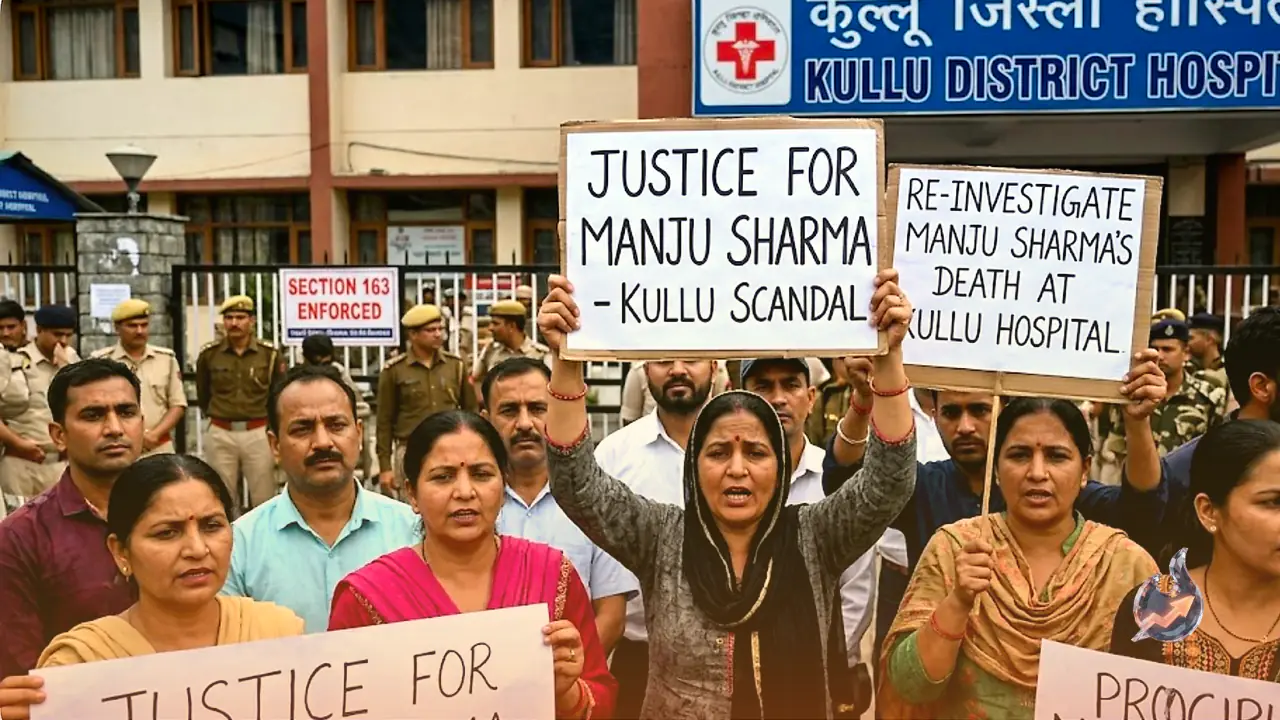 Kullu Hospital Scandal: Protest Flares Again Over Manju Sharma Death; Bunty Saraji and Sanjay Chauhan Social Media Suspended