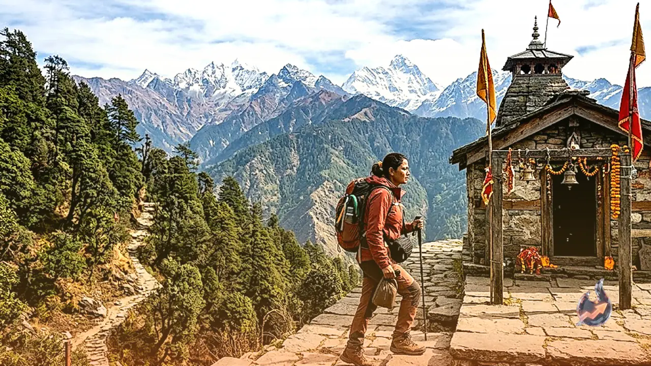Brahmasthali Temple in Kumaon Hills at 3,300 Meters: A 3-Kilometer Forest Trek to Sage Garg's Sacred Site