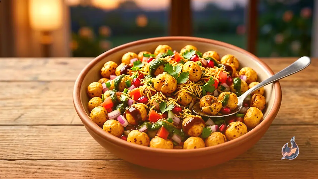 Roasted Makhana Chaat Recipe: A Crispy, Nutritious Evening Snack Ready in Minutes