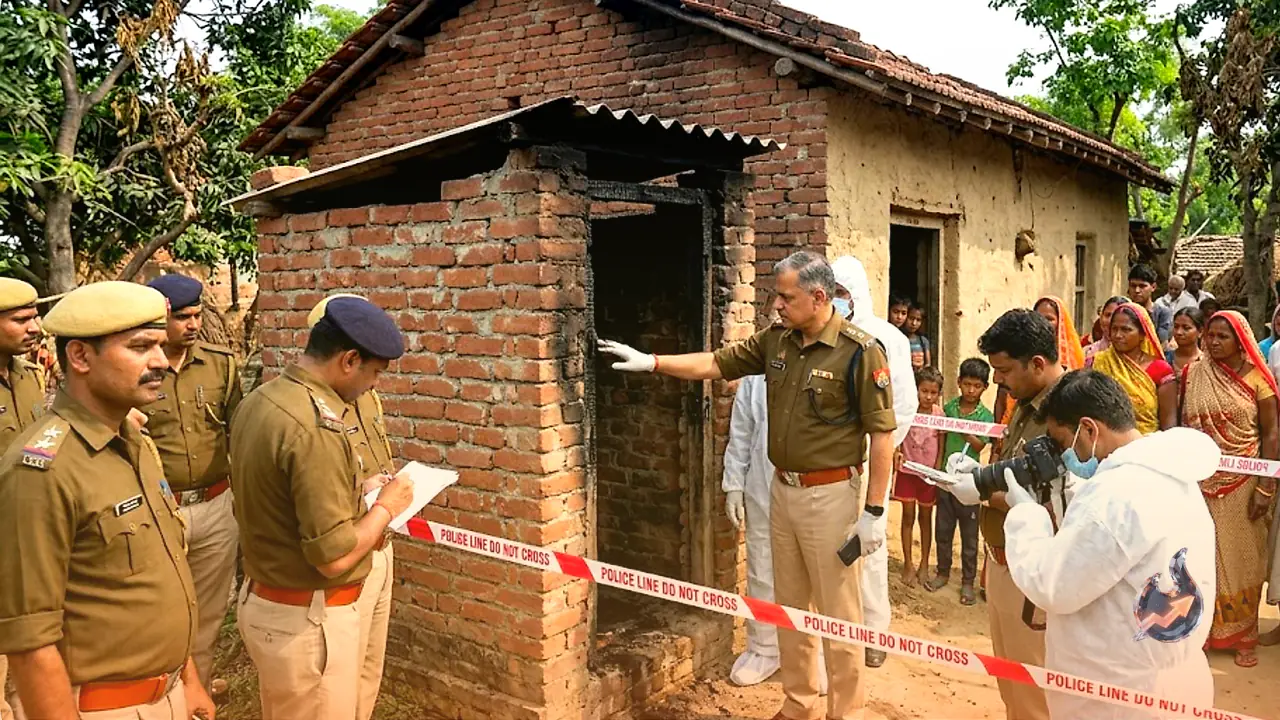 Kushinagar village head's wife dies in mysterious fire, brother alleges murder in police complaint