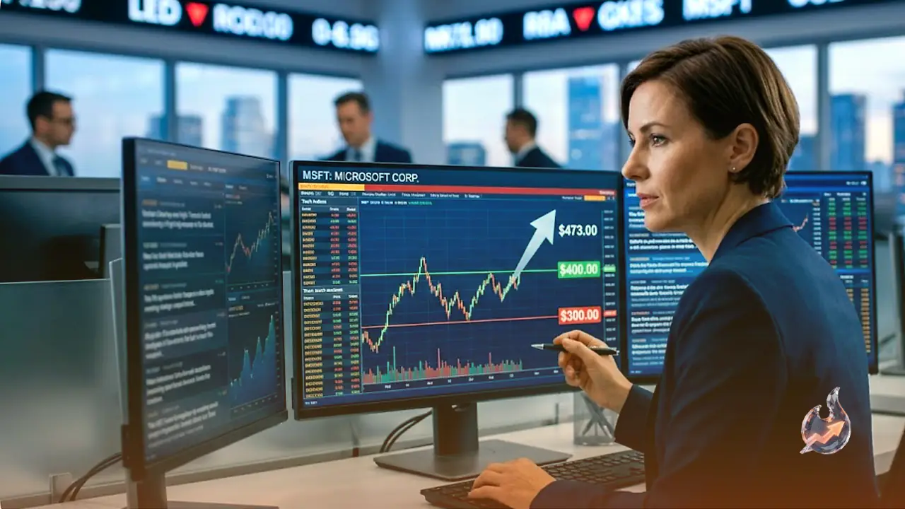 Microsoft Shares Are at a Crossroads: Could MSFT Rebound Past $400 or Sink Under $300?