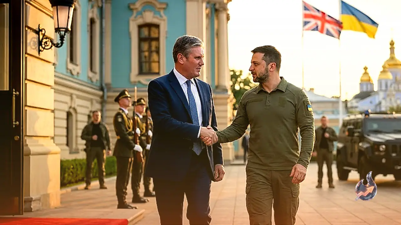 Kyiv Welcomes Starmer One Last Time As Britain Reaffirms Unwavering Backing For Ukraine