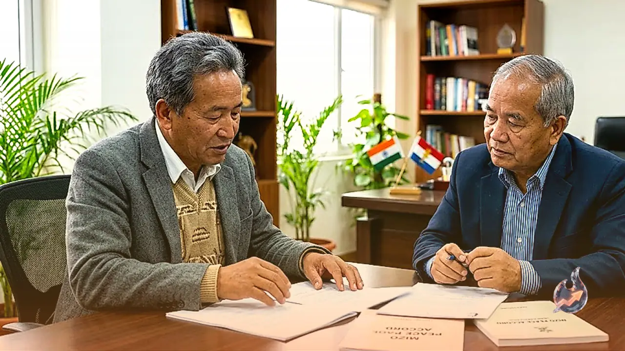 Ladakh Activist Sonam Wangchuk Confers With Former Mizoram CM Zoramthanga on Historic Mizo Peace Settlement