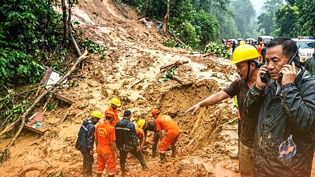 Landslides Force Nagaland To Put Officials On High Alert Amid Relentless Rain