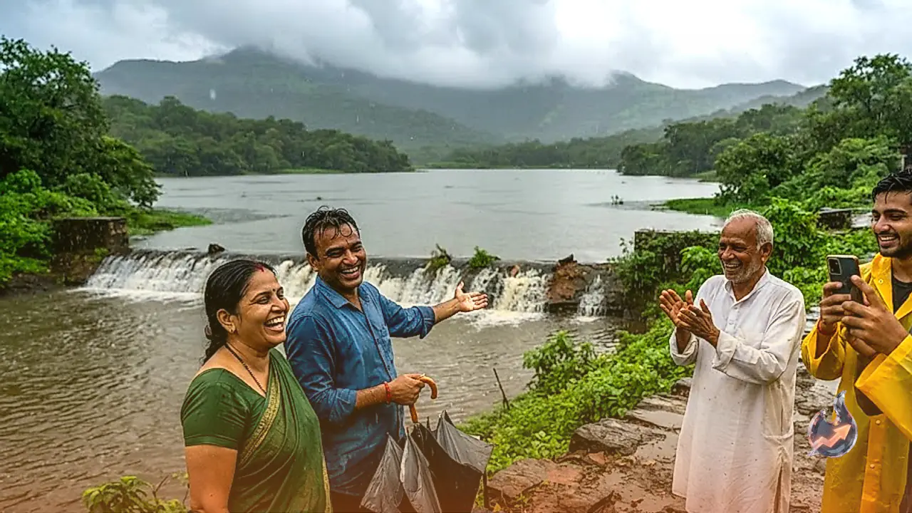 Mumbai's Water Crisis Fades as Continuous Monsoons Push Lake Levels Past 54 Percent