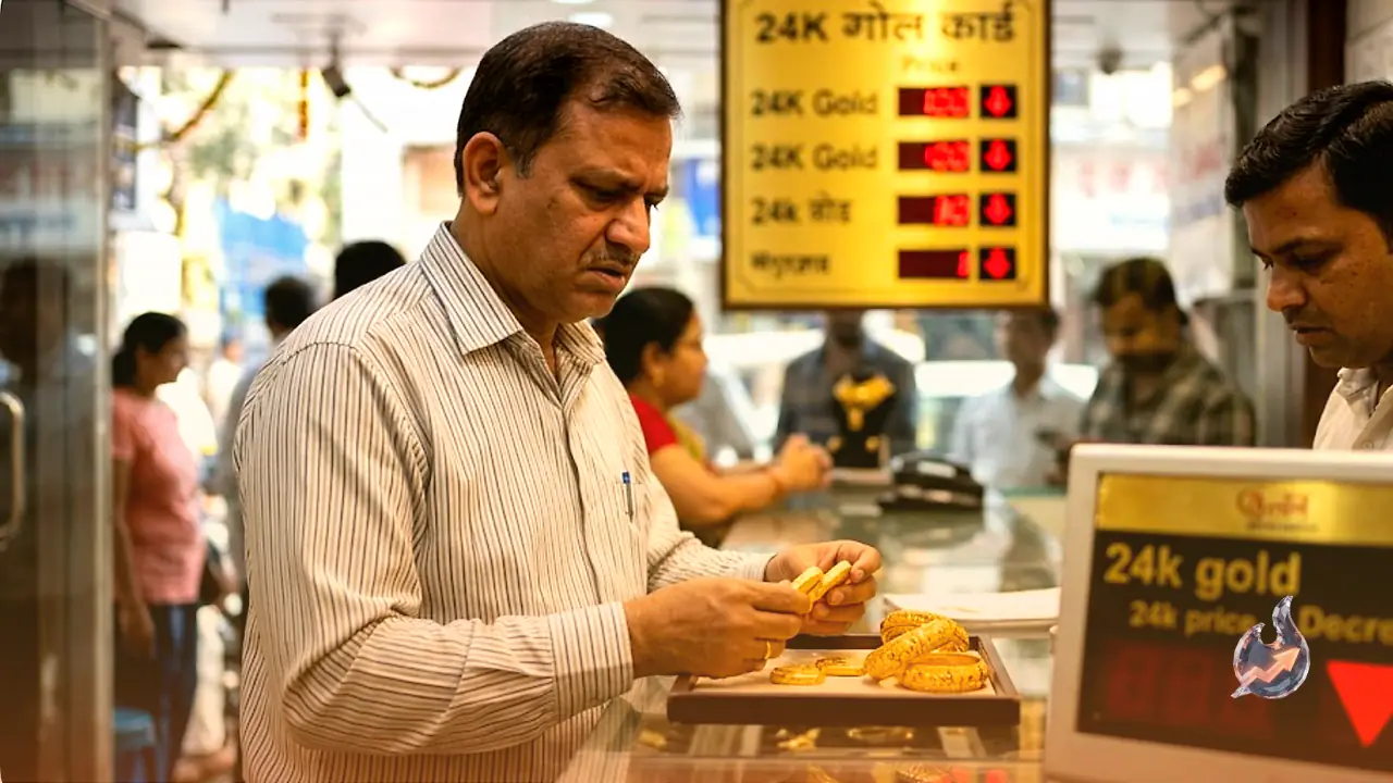 Gold Slides For A Third Straight Day As 24K Drops To Rs 1,40,130 Per 10 Grams Amid Fed Rate-Hike Fears
