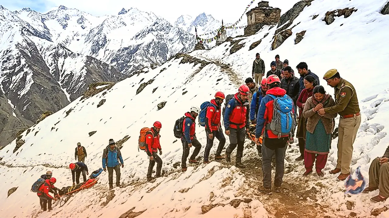 लाहौल-स्पीति में ड्रिलबुरी कोरा यात्रा के दौरान बड़ा हादसा, बर्फ पर फिसलने से दो श्रद्धालुओं की मौत