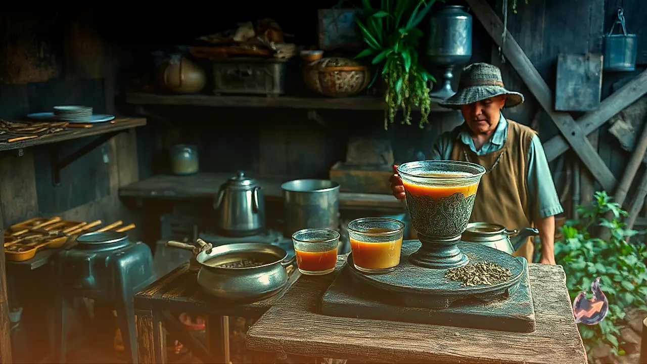 Wood Stove Lemongrass Tea Recipe Revives Ancestral Brewing Technique Without Milk