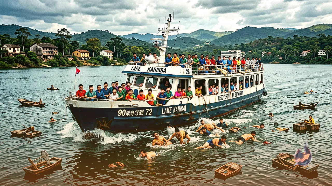 Overloaded Government Ferry Capsizes on Lake Kariba Leaving 72 Dead Including 18 Children