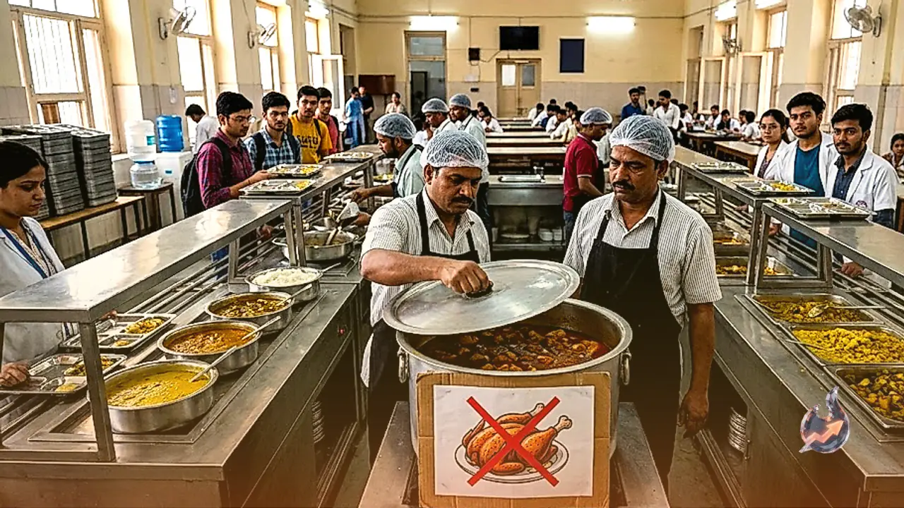 Lucknow's KGMU Pulls Non-Veg Off Hostel Mess Menus After Inspection Turns Up Lapses