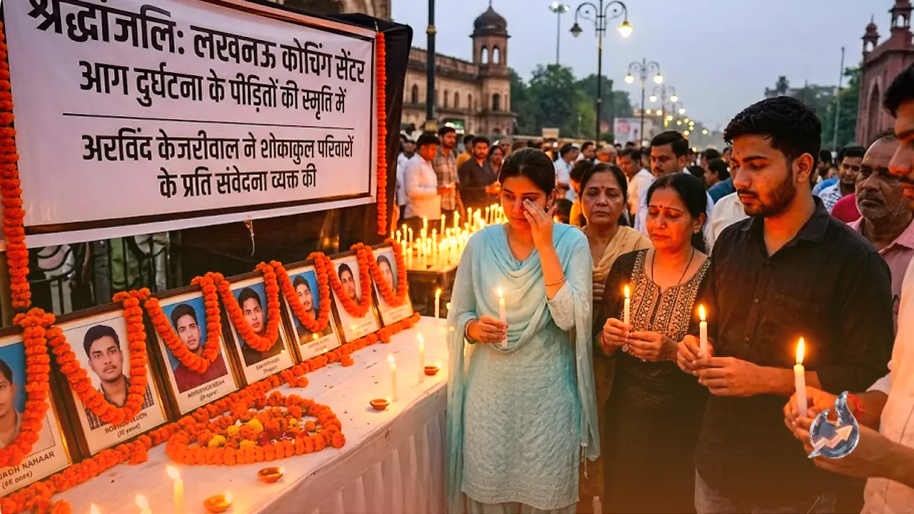 Lucknow Coaching Centre Fire Claims Innocent Lives: Arvind Kejriwal Offers Condolences to Bereaved Families