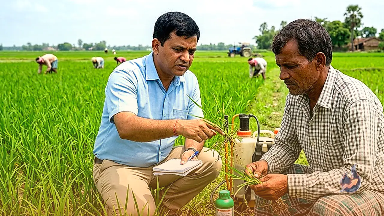 Paddy Crop Weed Control Guide: Recommendations from Agricultural Scientist Dr. Pradeep Bisen for Farmers in Lakhimpur Kheri