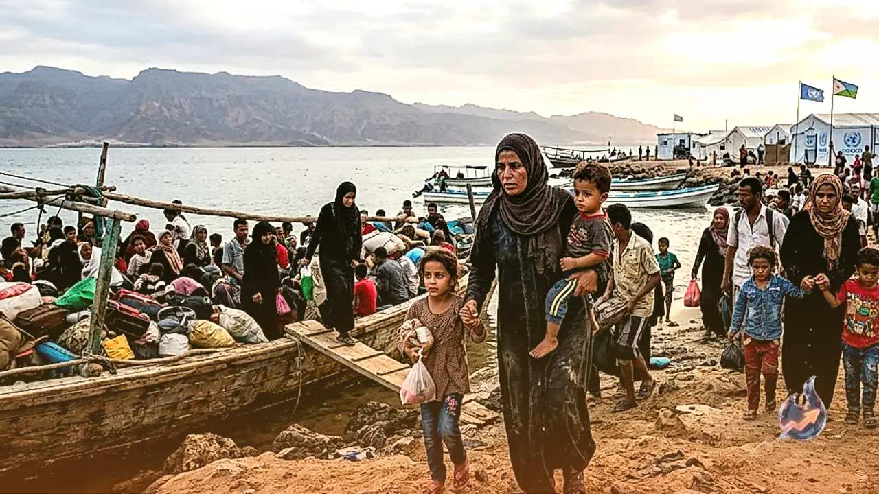 Yemeni Families Flee Across Red Sea to Markazi Camp in Djibouti Amid Intensifying Conflict
