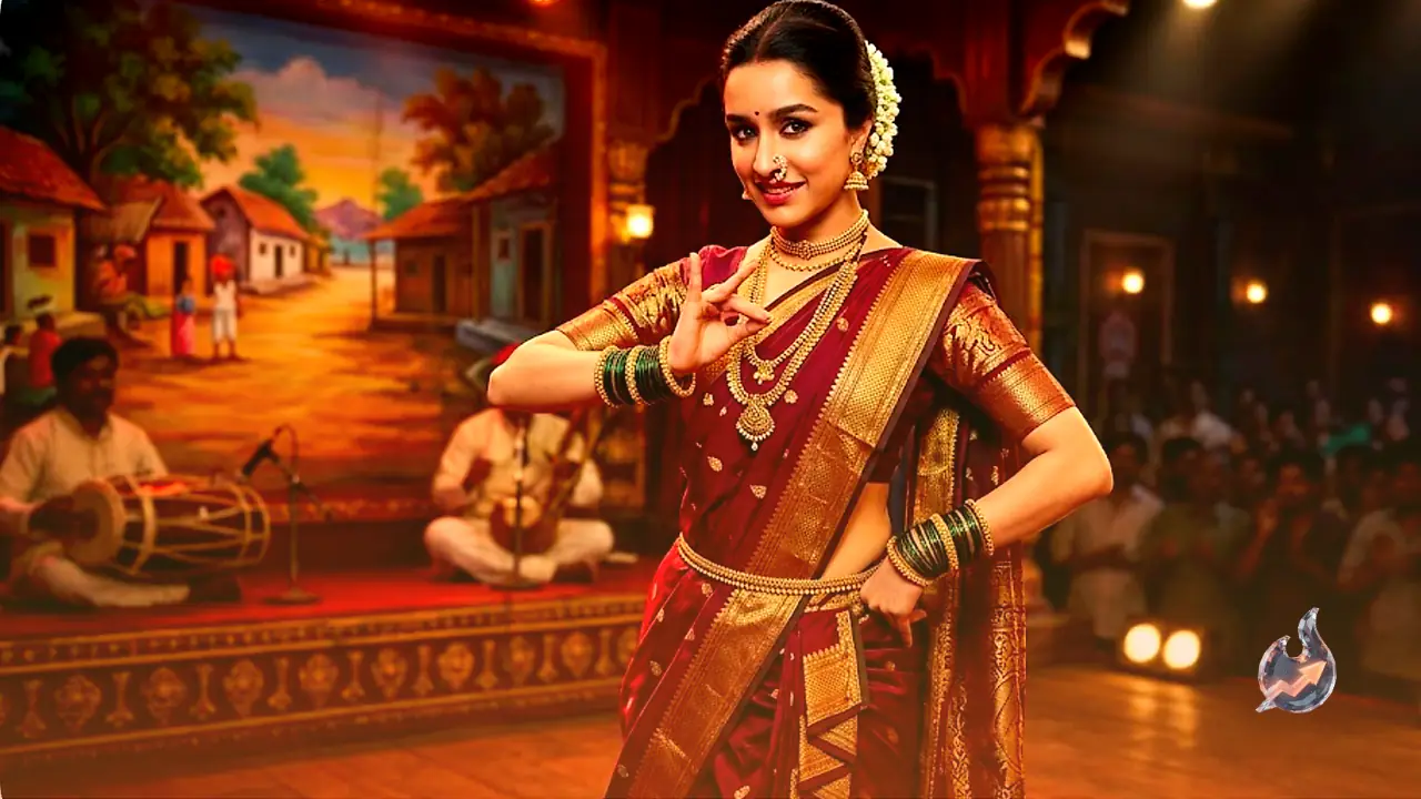 Shraddha Kapoor steps into the dazzling world of Lavani, and the 'Eetha' teaser has fans buzzing