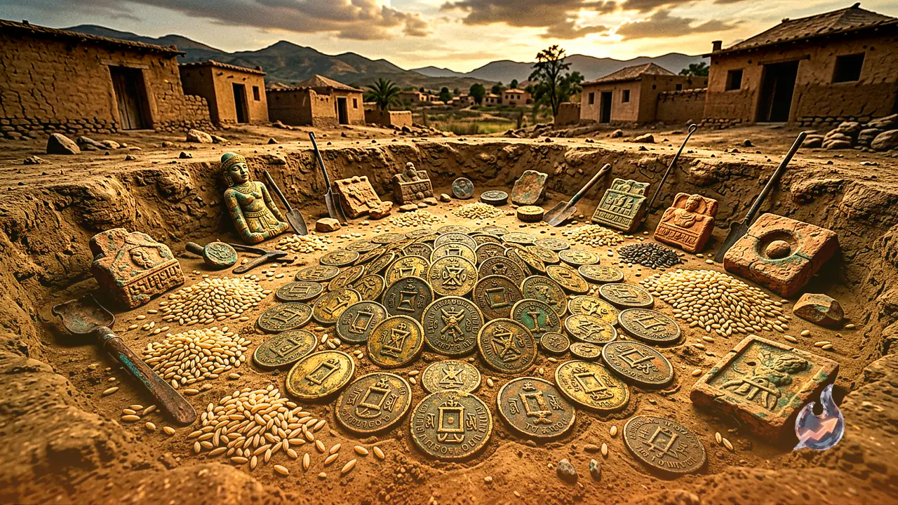 Archaeologists Unearth 2500-Year-Old Settlement and Kushan Dynasty Coins in Laxmipur's Banarsiha