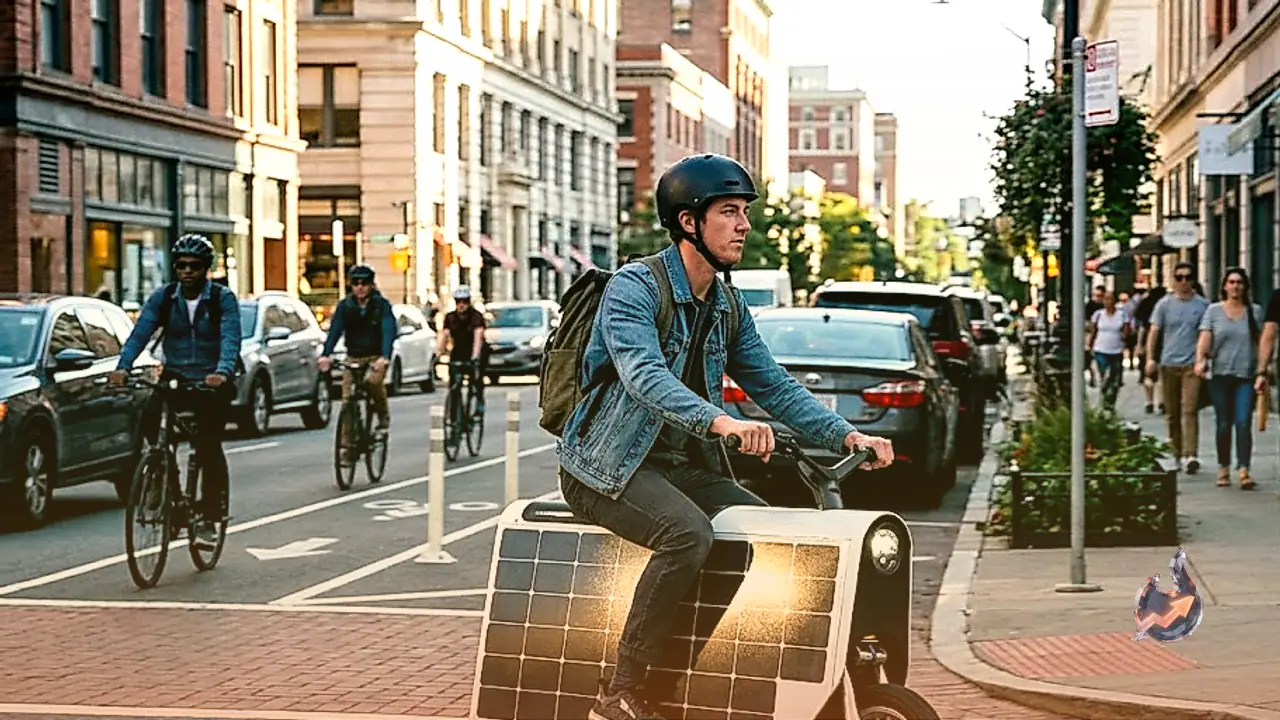 Lightfoot Solar-Powered Electric Scooter Unveiled for Short Commutes