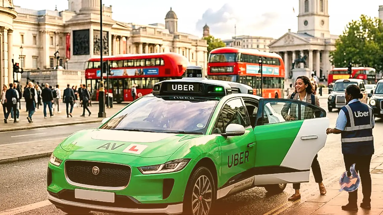 Driverless Uber Cabs Powered by Wayve AI Hit London Streets in Public Robotaxi Launch
