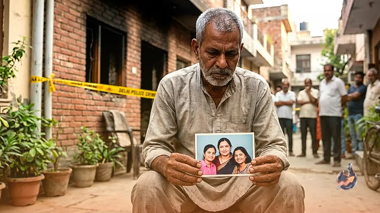 Mother and her two daughters die in house fire in Delhi's Lodhi Colony
