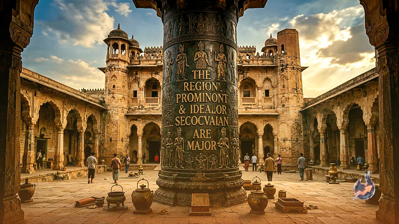 A Unique Iron Pillar Inside Lohagarh Fort Bears the Names of Bharatpur Rulers