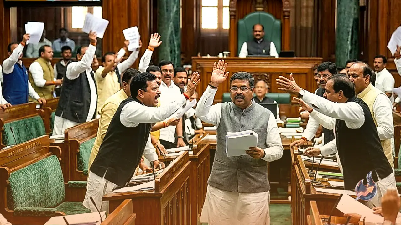 Anti Paper Leak Amendment Bill Introduced In Lok Sabha Amid Opposition Protests And Adjournment