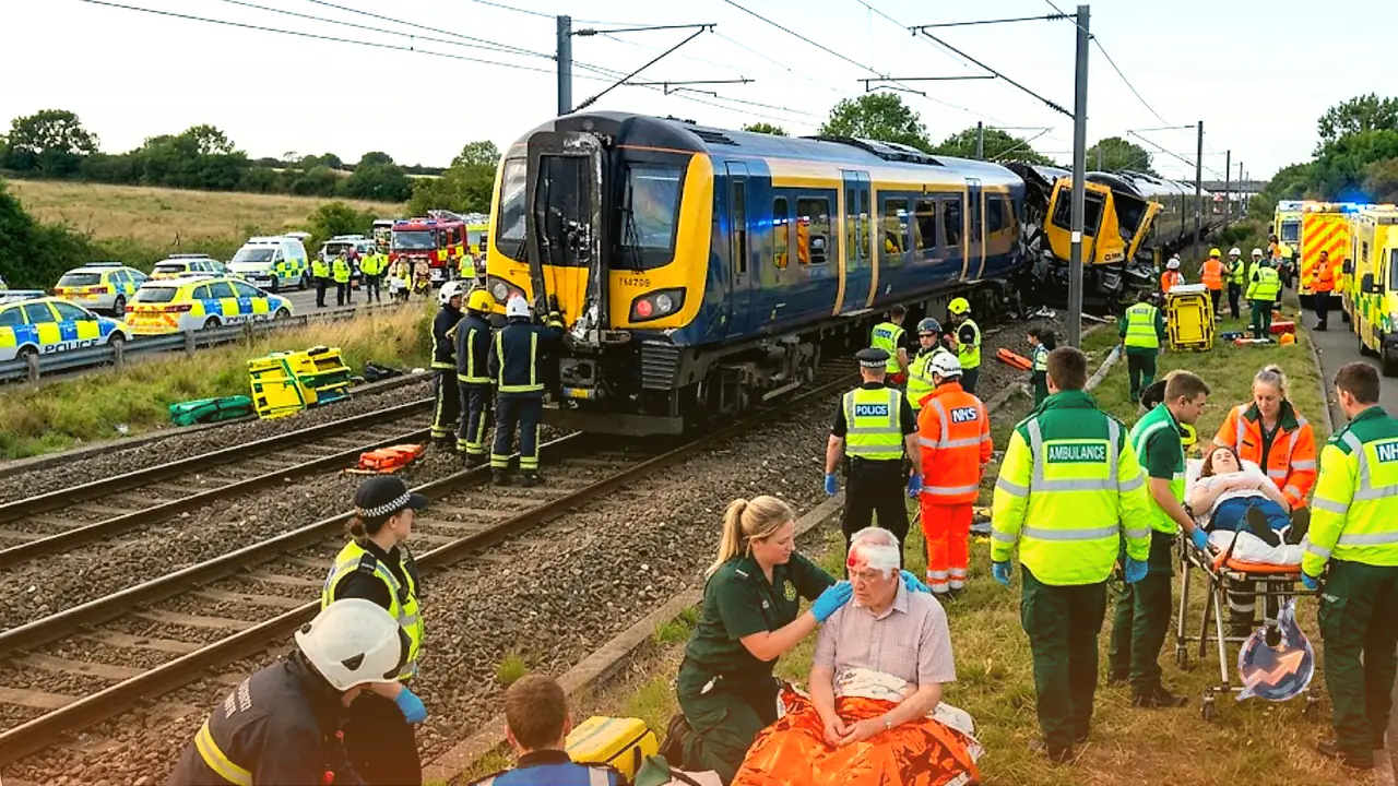 Tragic Rail Collision Near London Leaves One Dead and Over 80 Injured