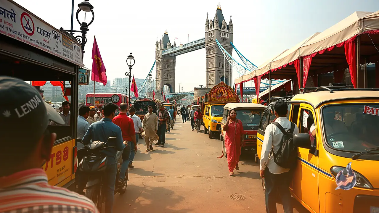 London Tower Bridge replica to rise in Patna for Durga Puja complete with mechanical vehicles