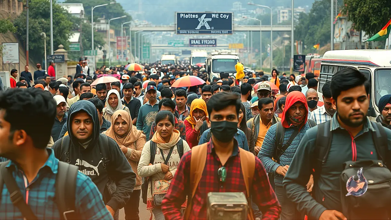 Long Weekend Brings Massive Tourist Rush to Himachal, Choking Highways from Shimla to Triund