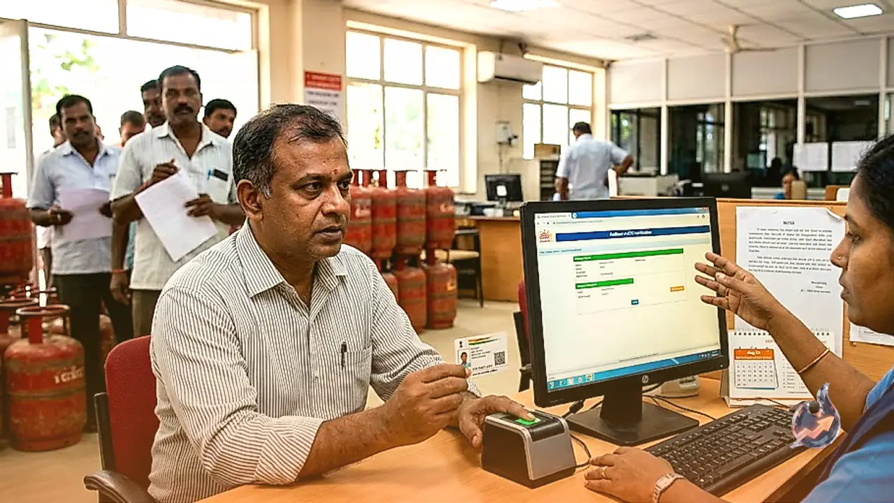 एलपीजी ई-केवाईसी की आखिरी तारीख आगे बढ़ी, जानिए अब कब तक करा सकेंगे आधार वेरिफिकेशन