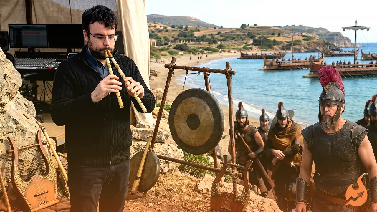 Aulos, Lyre And Booming Bronze Gongs: Inside Ludwig Göransson's Ancient-Greek Score For The Odyssey