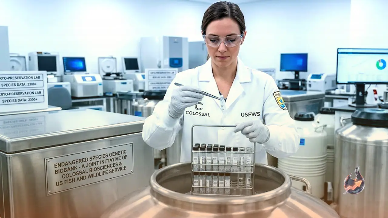 Frozen Cells of 2,300 Vanishing Species Will Be Stockpiled as Colossal Joins Forces With Federal Scientists