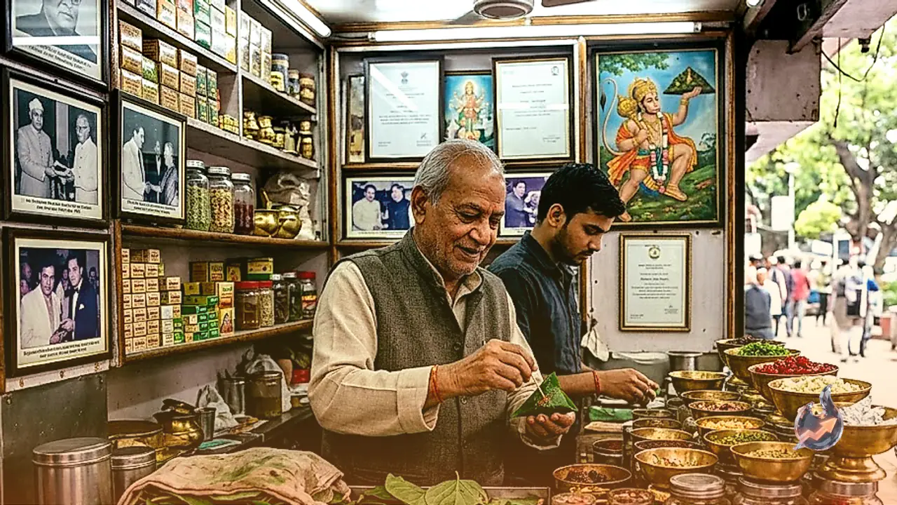 Lutyens Delhi Landmark Spans 83 Years with 150 Natural Paan Varieties Beloved by Global Figures