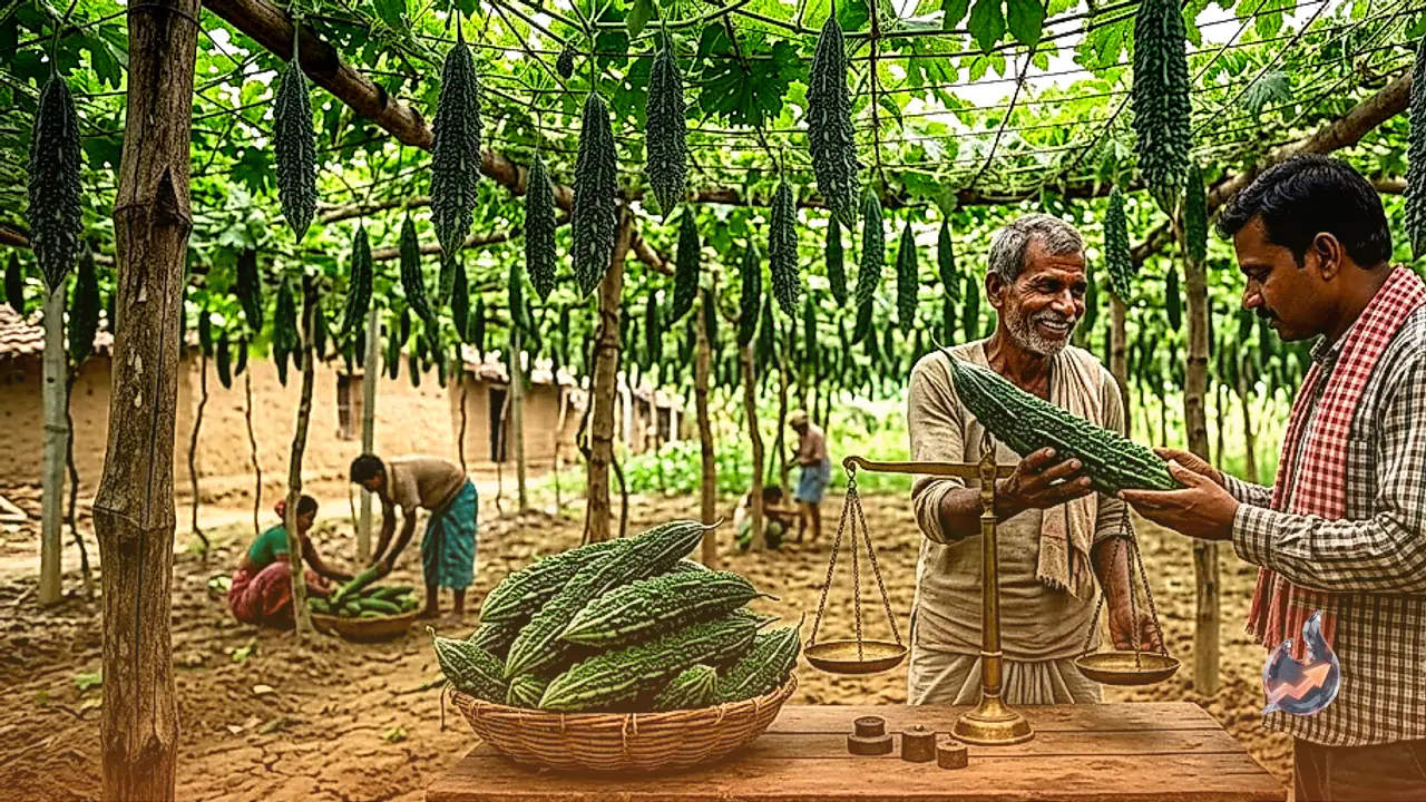 Why Bihar's Chapra region has become a hotspot for prized bitter gourd