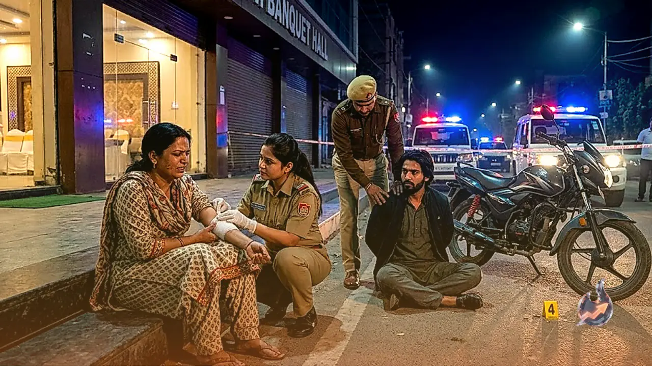 Property Dispute Leads to Gunfire in Madhu Vihar: Banquet Hall Attack Leaves Woman Injured