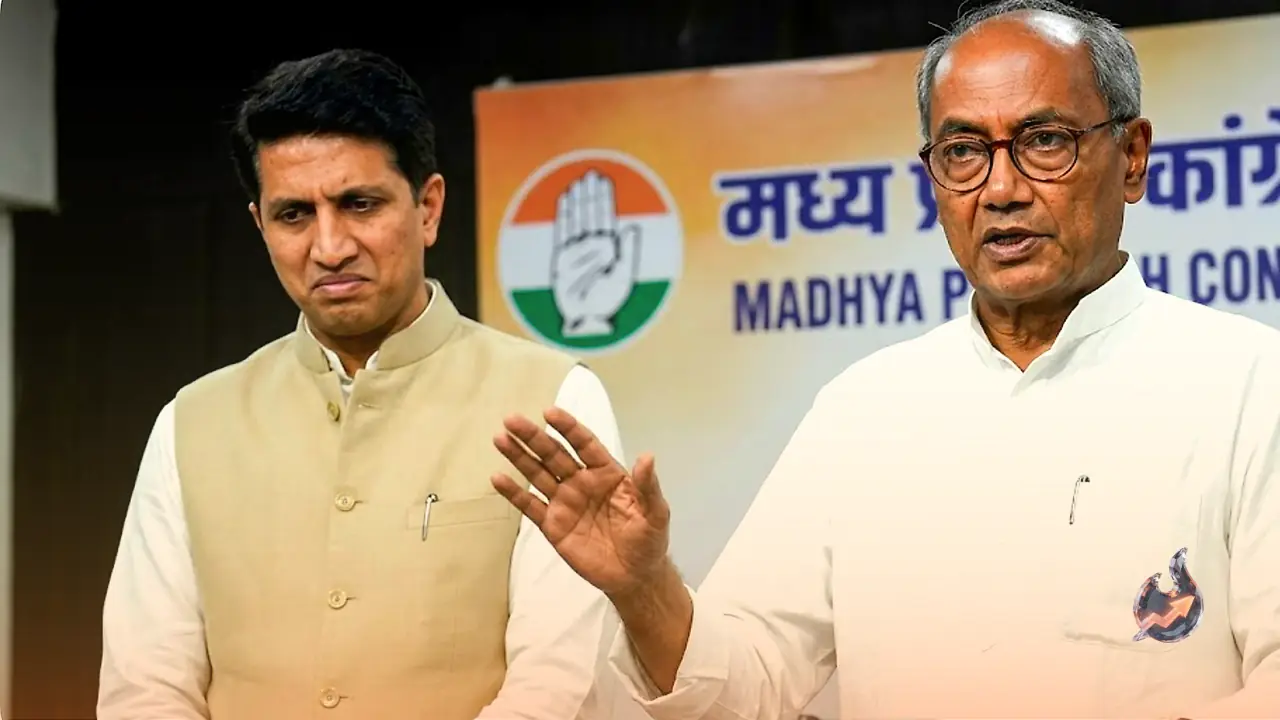 Internal Strife in Madhya Pradesh Congress: Digvijaya Singh Dismisses Jitu Patwari’s 500 Crore Allegation