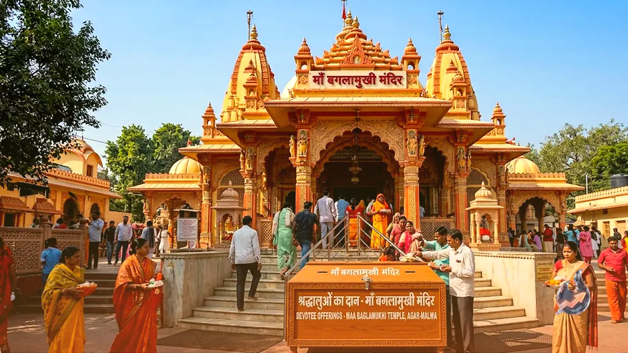 Donation Scam Exposed at Baglamukhi Temple: Offerings Diverted to Private Bank Accounts